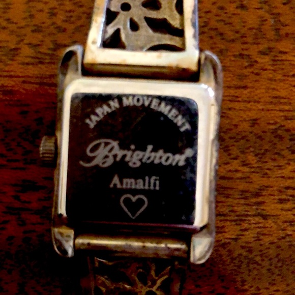 Brighton AMALFI silver tone vintage retired watch - Picture 5 of 12